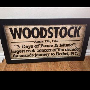WOODSTOCK WALL DECOR